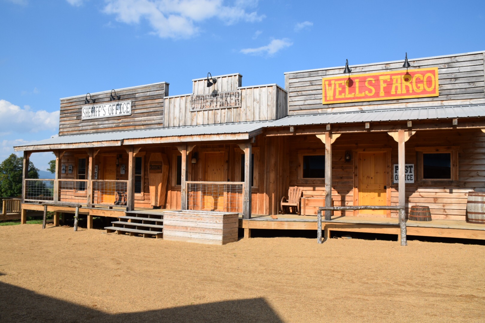 accommodations, old west town, luxury venue, western movie set